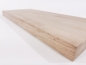 Preview: Solid wood edge glued panel Оak Select 40mm 2-layer, finger jointed lamella fix 45mm,